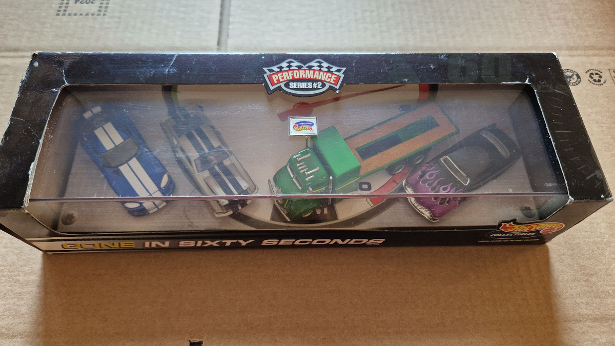 Hot wheels 2000 gone in sixty seconds Dodge  Mustang 49 Merc truck ⚠️(CT08)
