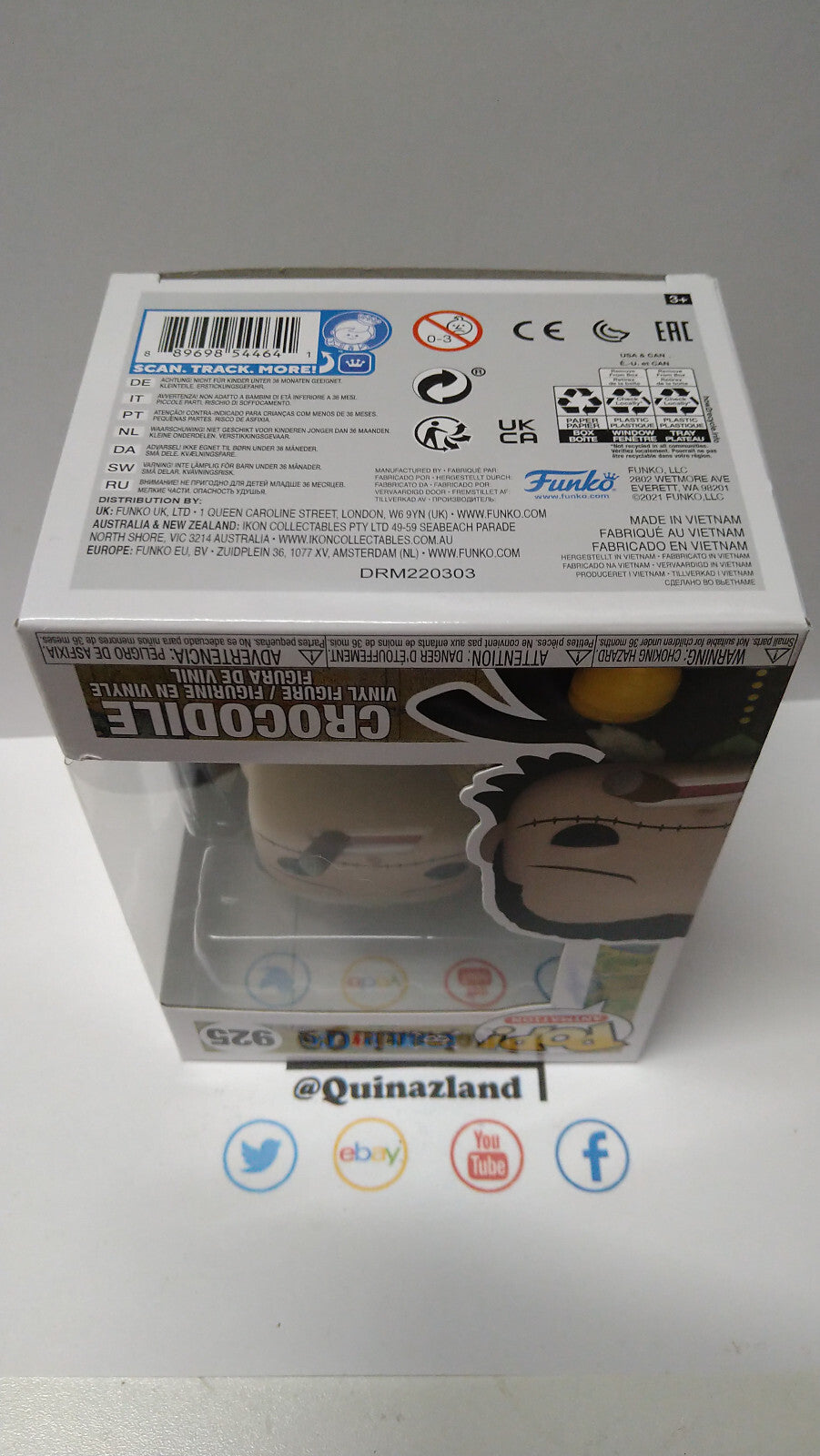 Funko Pop! ONE PIECE  N° 925 Crocodile (FU27)