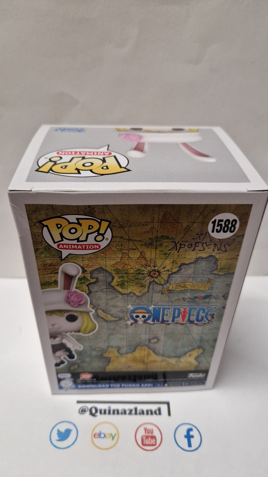 Funko Pop! ONE PIECE POP Animation N° 1588 Carrot boite abimée (F18)