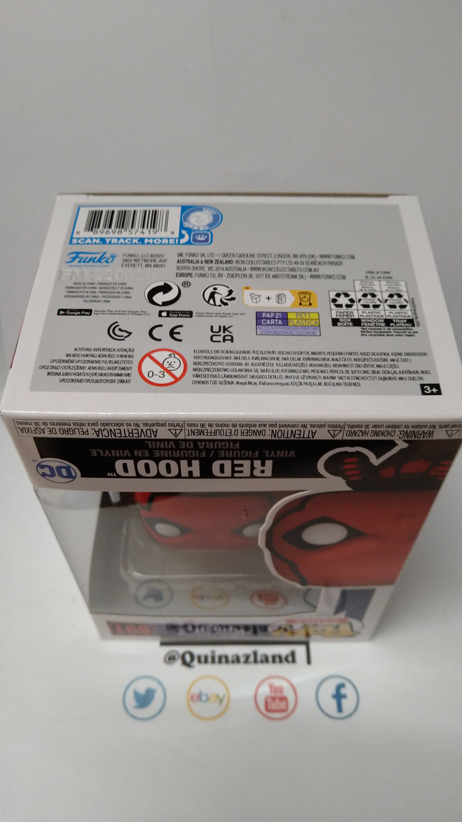 Funko Pop! GOTHAM KNIGHT 891 Red Hood (F5)