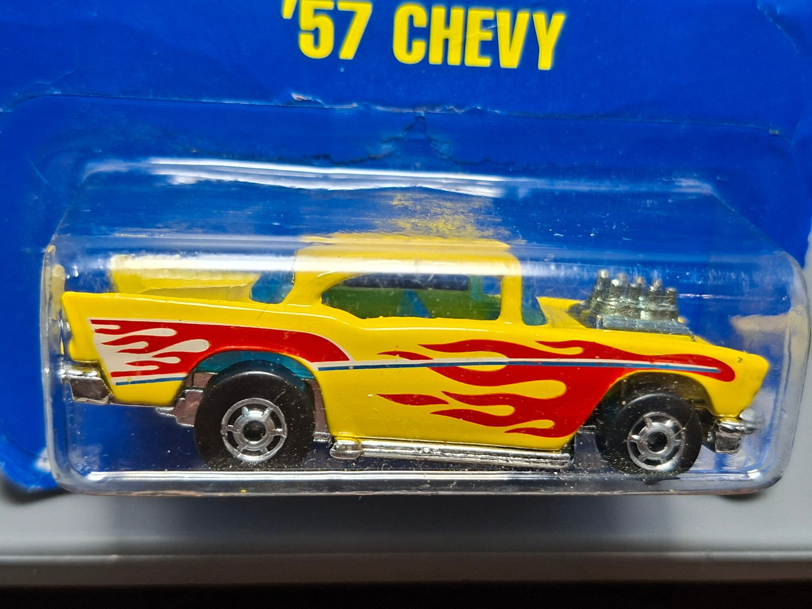 Hot Wheels 57 chevy HO chrome 1992-157 (NP12)