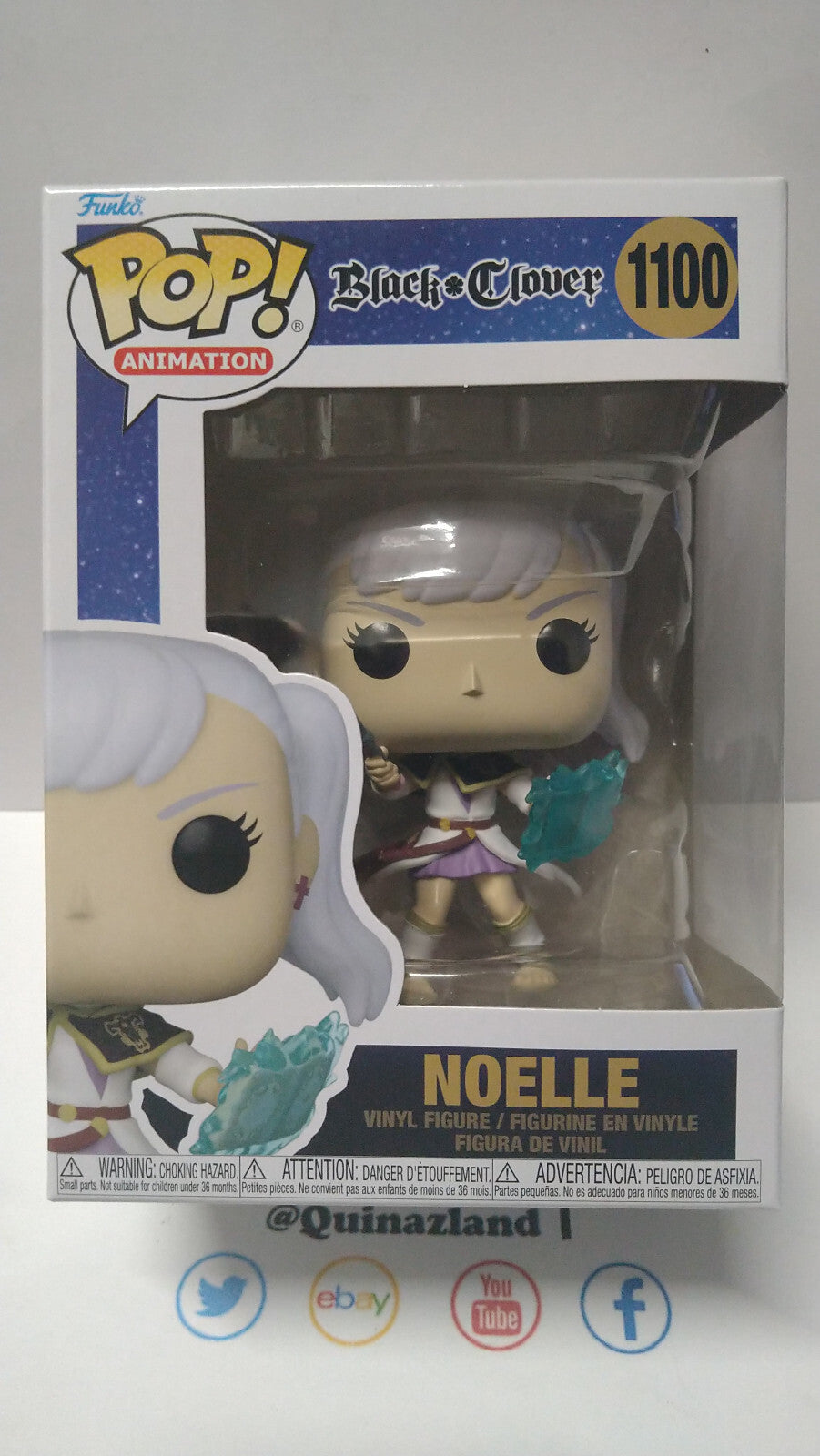 Funko Pop! BLACK CLOVER 1100 Noelle (F15)