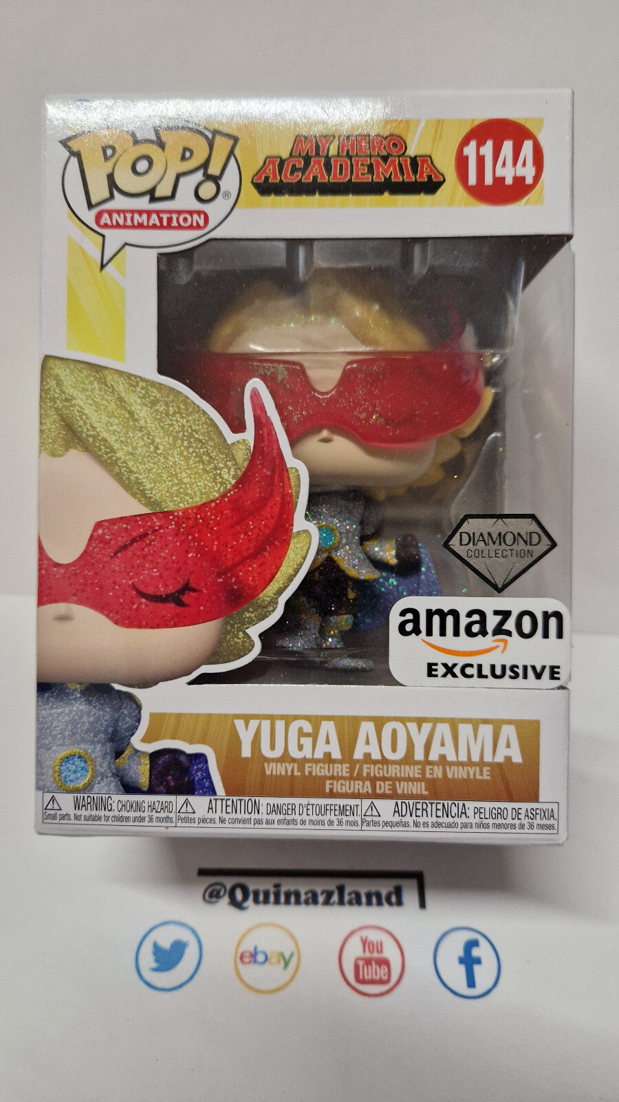 Funko Pop animation exclusive amazon My hero academia 1144 Yuga Aoyama (F25)