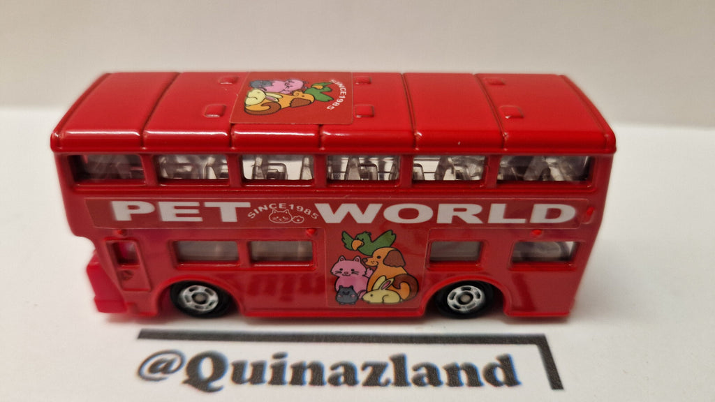 Tomica regular London bus pet world 1/130 (CP08)