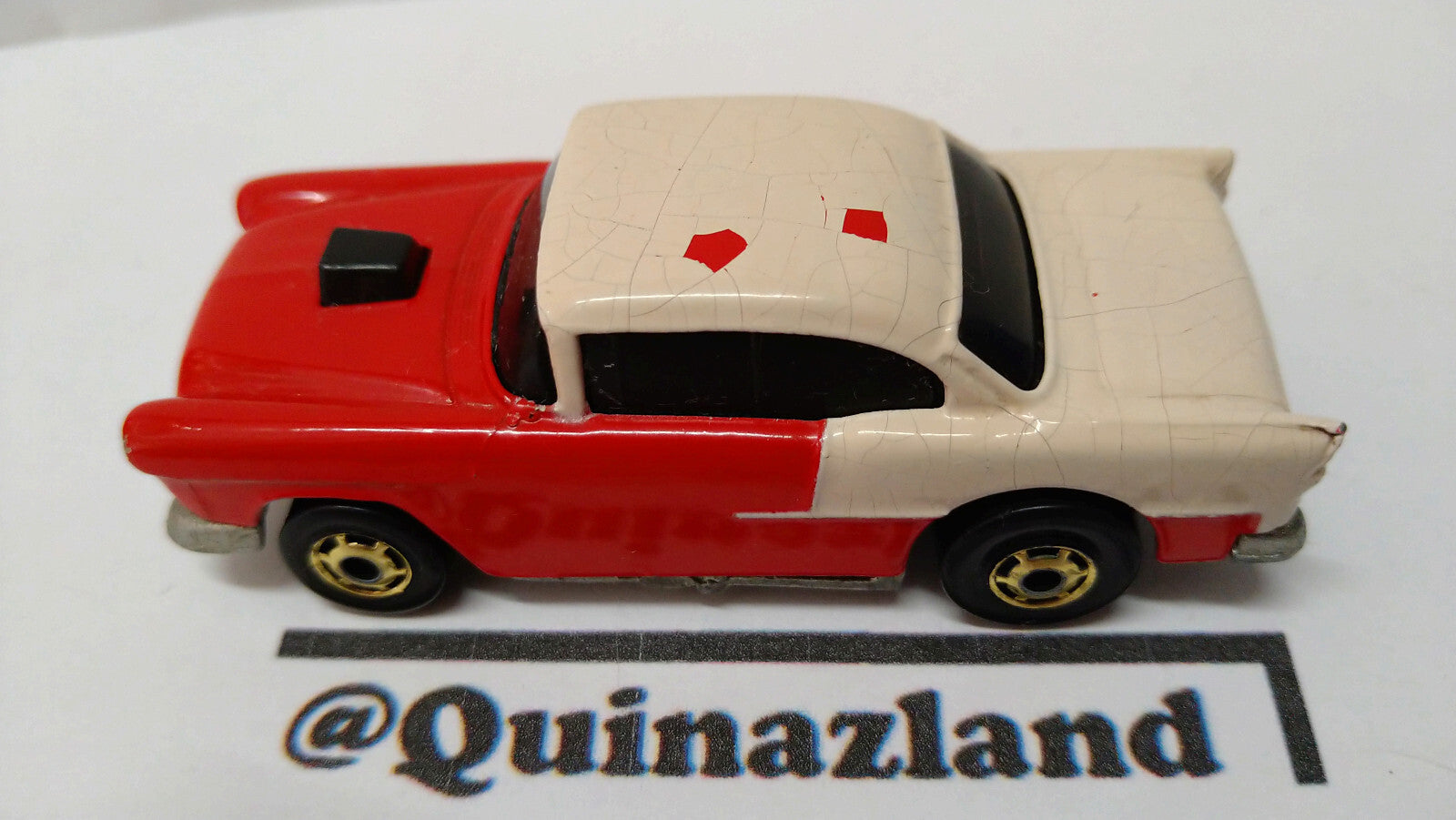 Hot wheels 1986 hot ones 55 chevy    (A19)