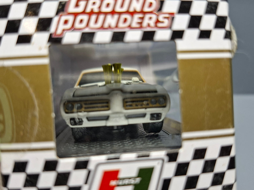 M2 Machines Ground Pounders 1969 Pontiac GTO Judge Hurst Chase 750 Pcs (CP11)