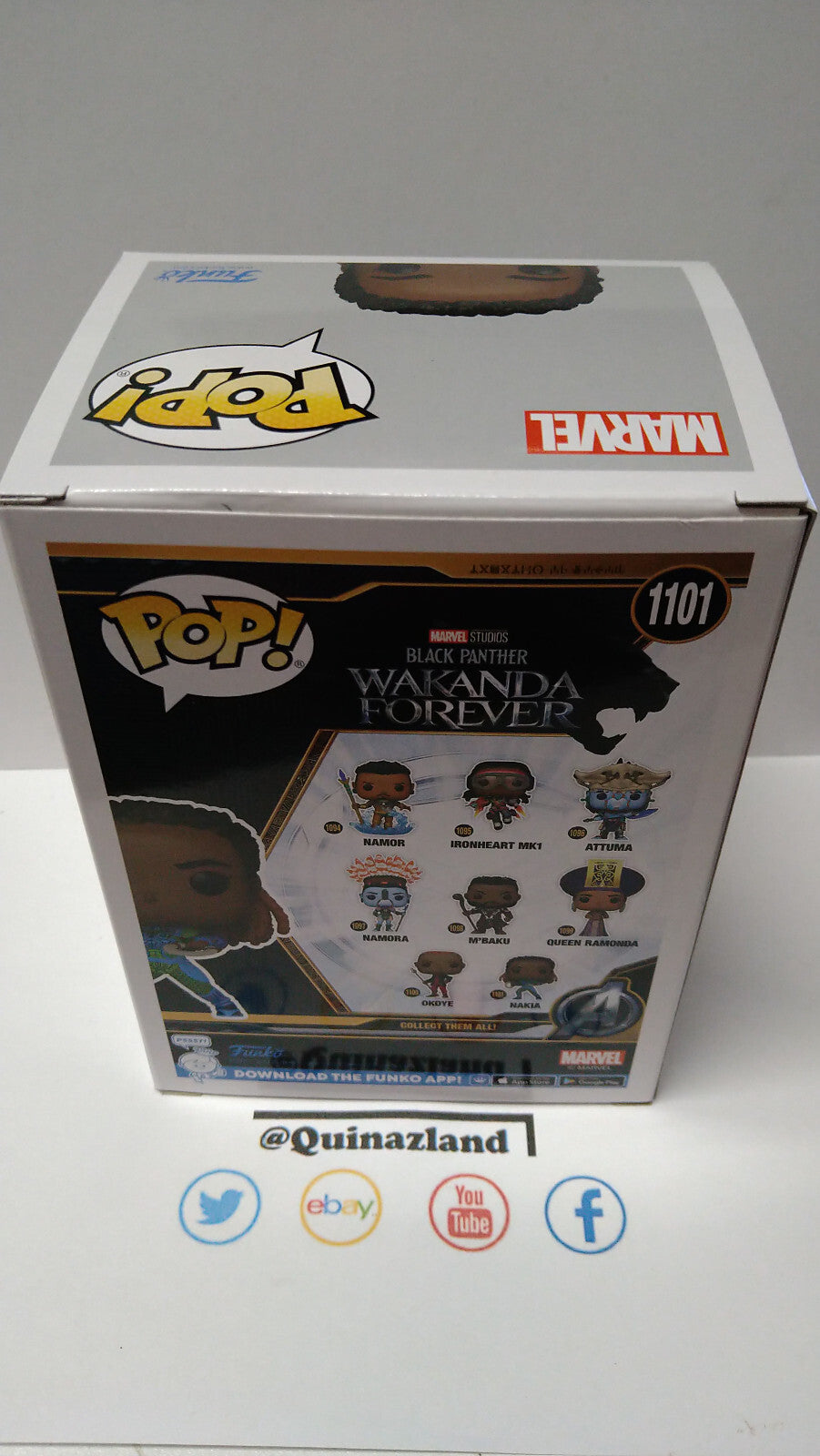 Funko Pop! BLACK PANTHER WAKANDA FOREVER 1101 Nakia (FU33)