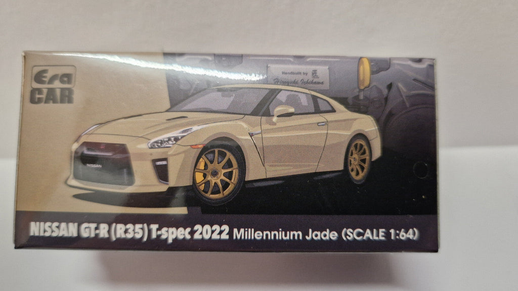 Era 1/64 2022 Nissan GT-R (R35) T-spec, milennium jade (NP06)
