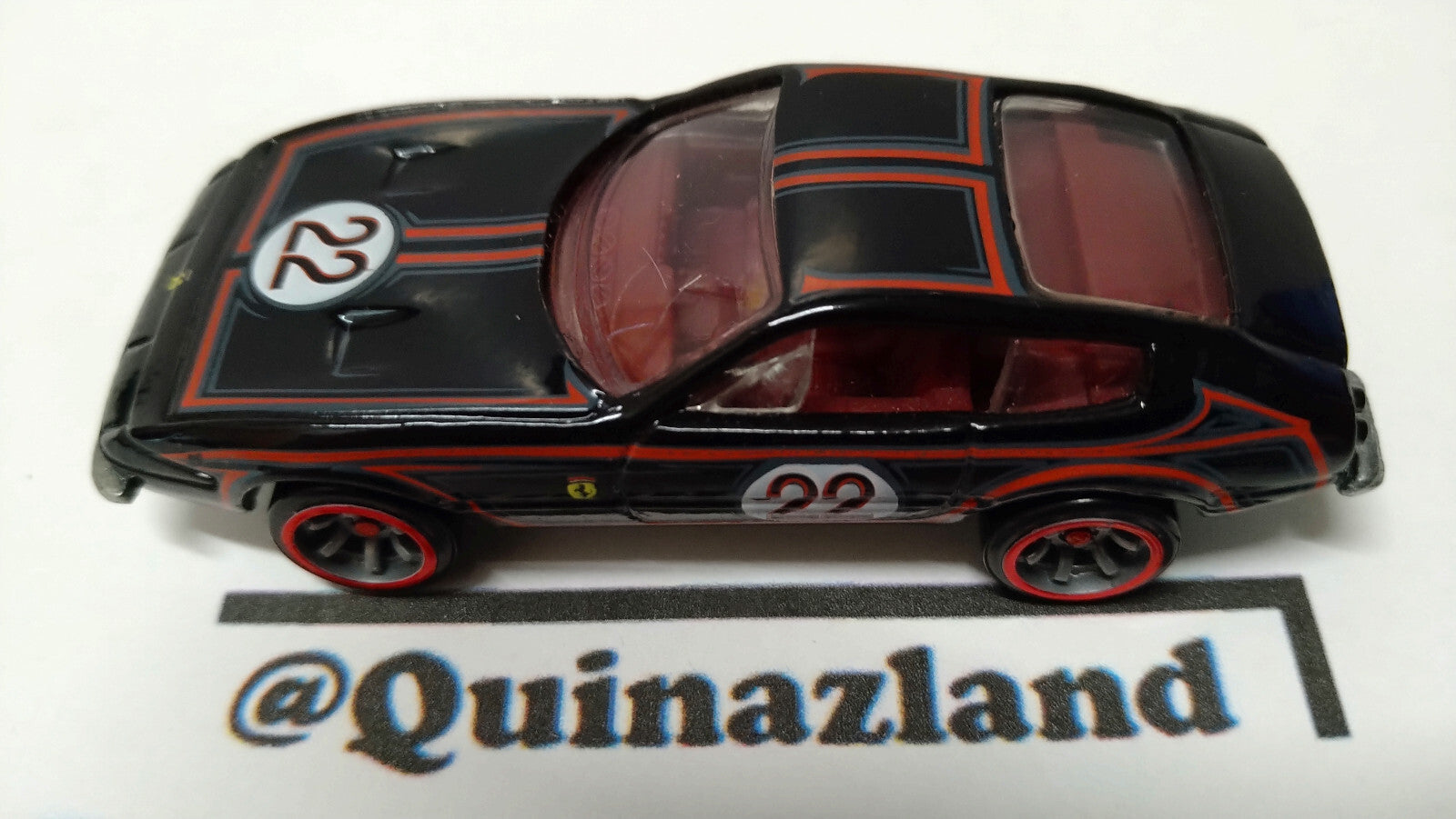 Hot Wheels Ferrari 365 gtb/4 2008 Ferrari racer    (A02)