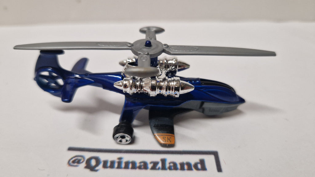 Hot Wheels Sky knife 2007-013 version bleue (A34)