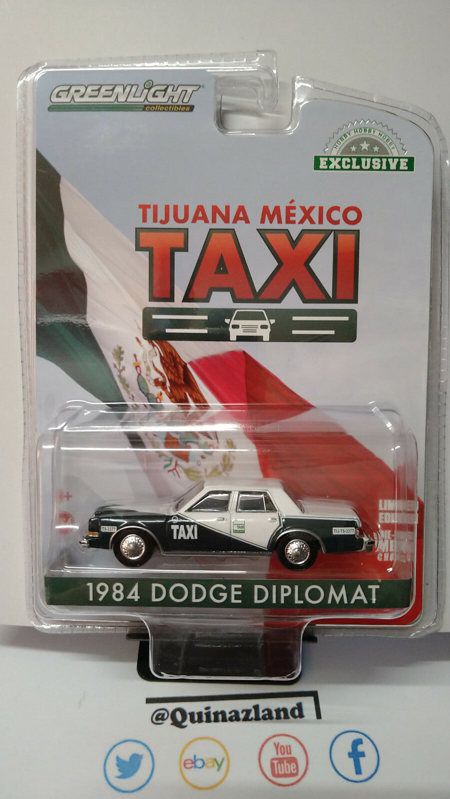 Greenlight Exclusive 1984 Dodge Diplomat  (NG07)
