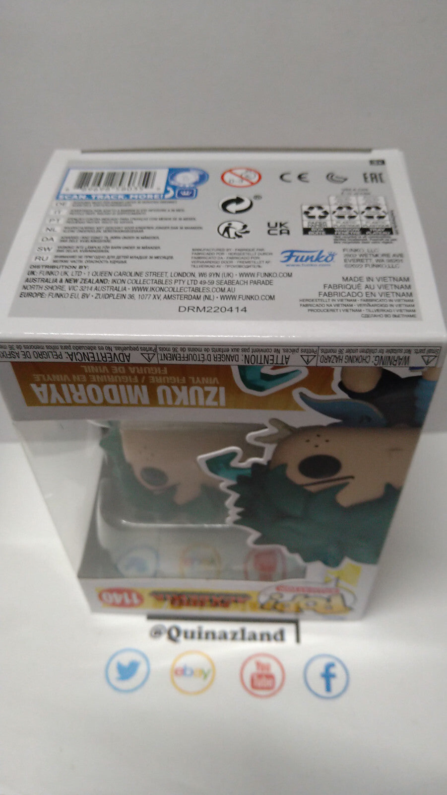 Funko Pop! MY HERO ACADEMIA 1140 Deky (F40)