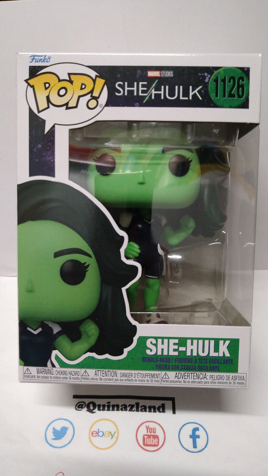 Funko Pop! SHE-HULK N° 1126 She-Hulk  (F23)