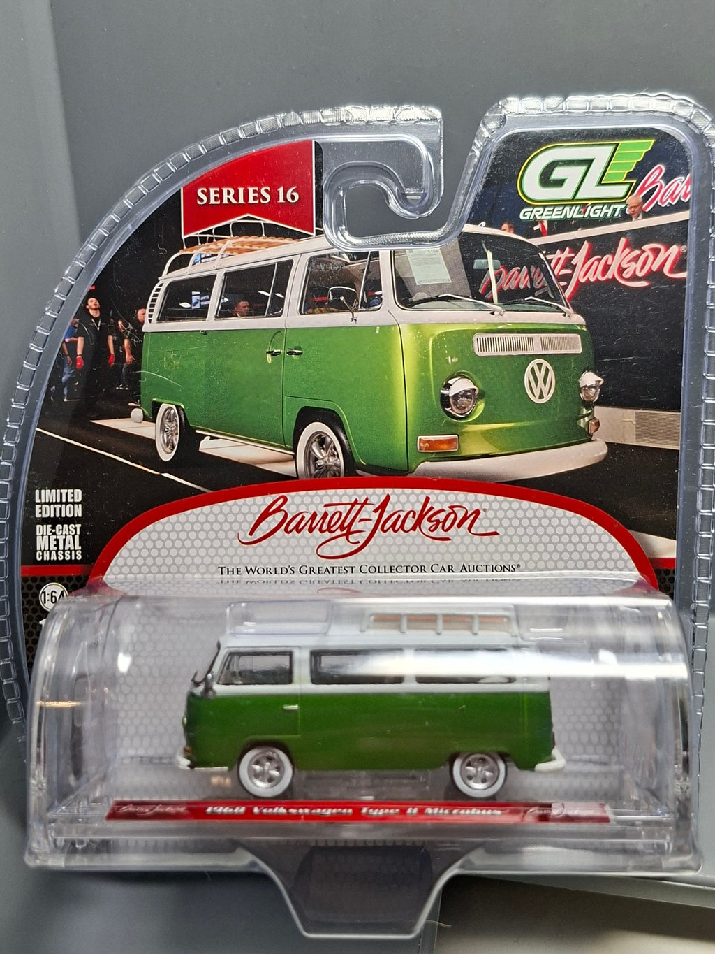 Greenlight Barrett-Jackson Series 16 1968 Volkswagen Type II Microbus (Sc (NG31)