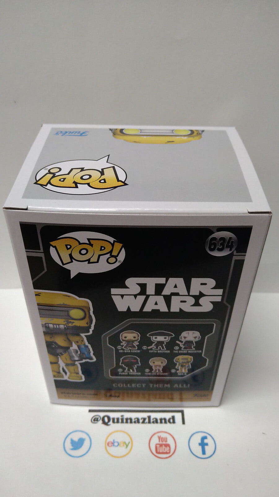 Funko Pop!  STAR WARS  N° 634 Ned-B (F7)