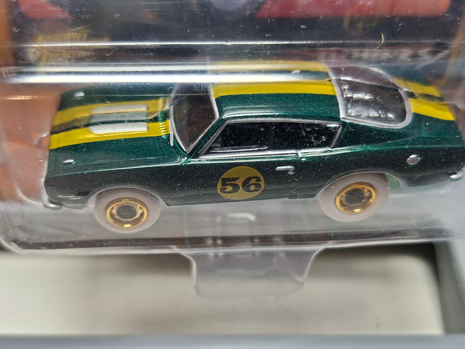 Johnny Lightning White lightning 1967 Plymouth Barracuda Custom (NG25)