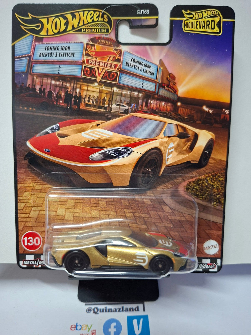 Hot Wheels Set 2025 Boulevard Mix C Toyota Mercedes Ford  Lot de 5 (NG07)