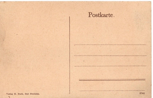 CPA Allemagne Bad Nauheim Kurhaus vers 1910 – Verlag H. Burk T0001