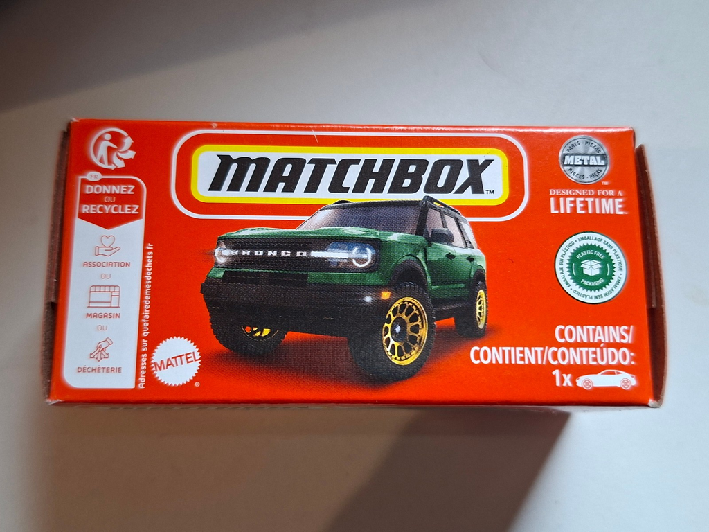 Matchbox 2022 Ford Bronco Sport 44/100 (NP28)