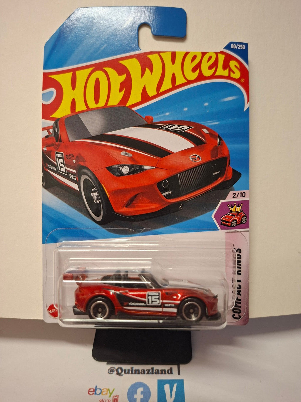 Hot Wheels '15 Mazda mx-5 miata    2025-080 (NP15)
