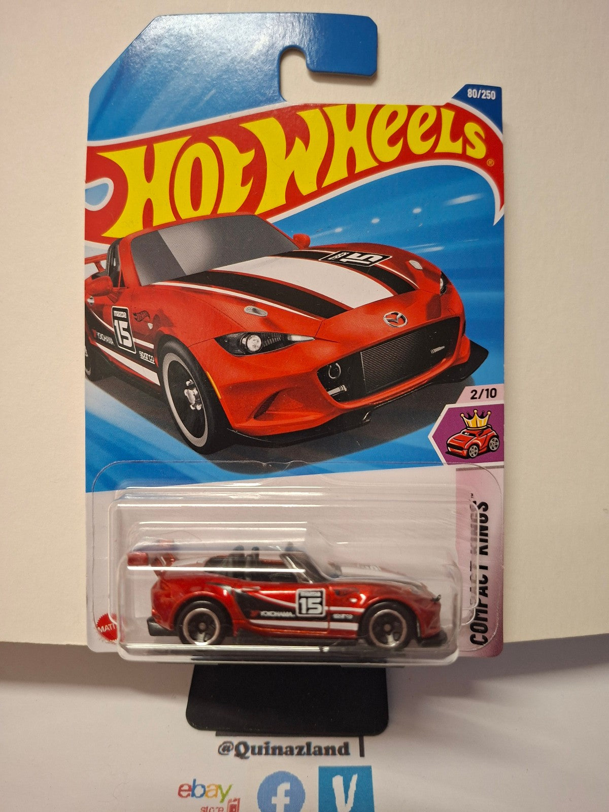 Hot Wheels '15 Mazda mx-5 miata    2025-080 (NP15)