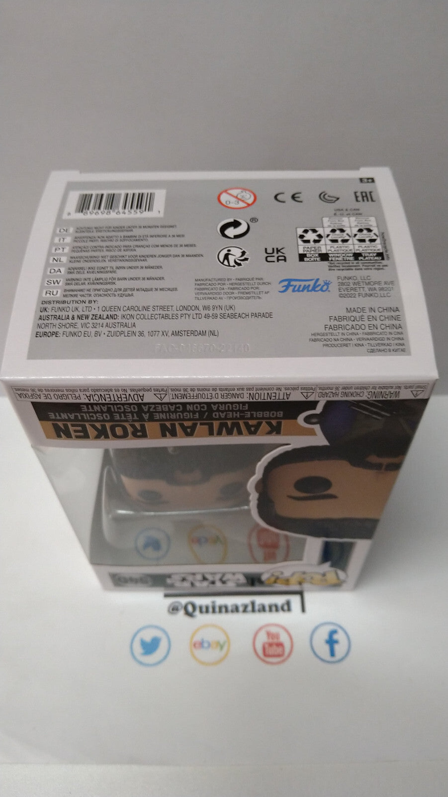 Funko Pop! STAR WARS OBI-WAN 540 Kawlan Roken (F15)