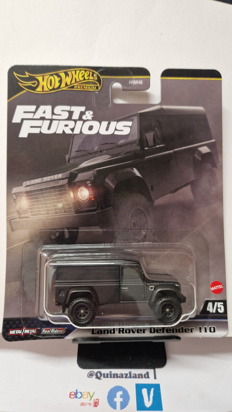 Hot Wheels  Fast & Furious  Land rover Defender 110   (NG46)