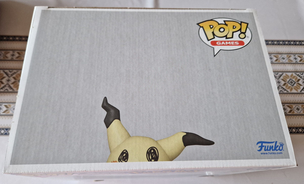 Funko Pop!  Pokemon Pop Games Jumbo Games N° 1020 Mimiqui  (F52)
