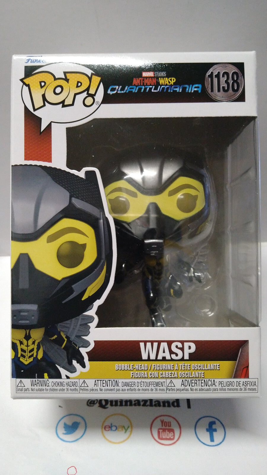 Funko Pop! ANT-MAN : QUANTUMANIA  N° 1138 La guêpe (F30)