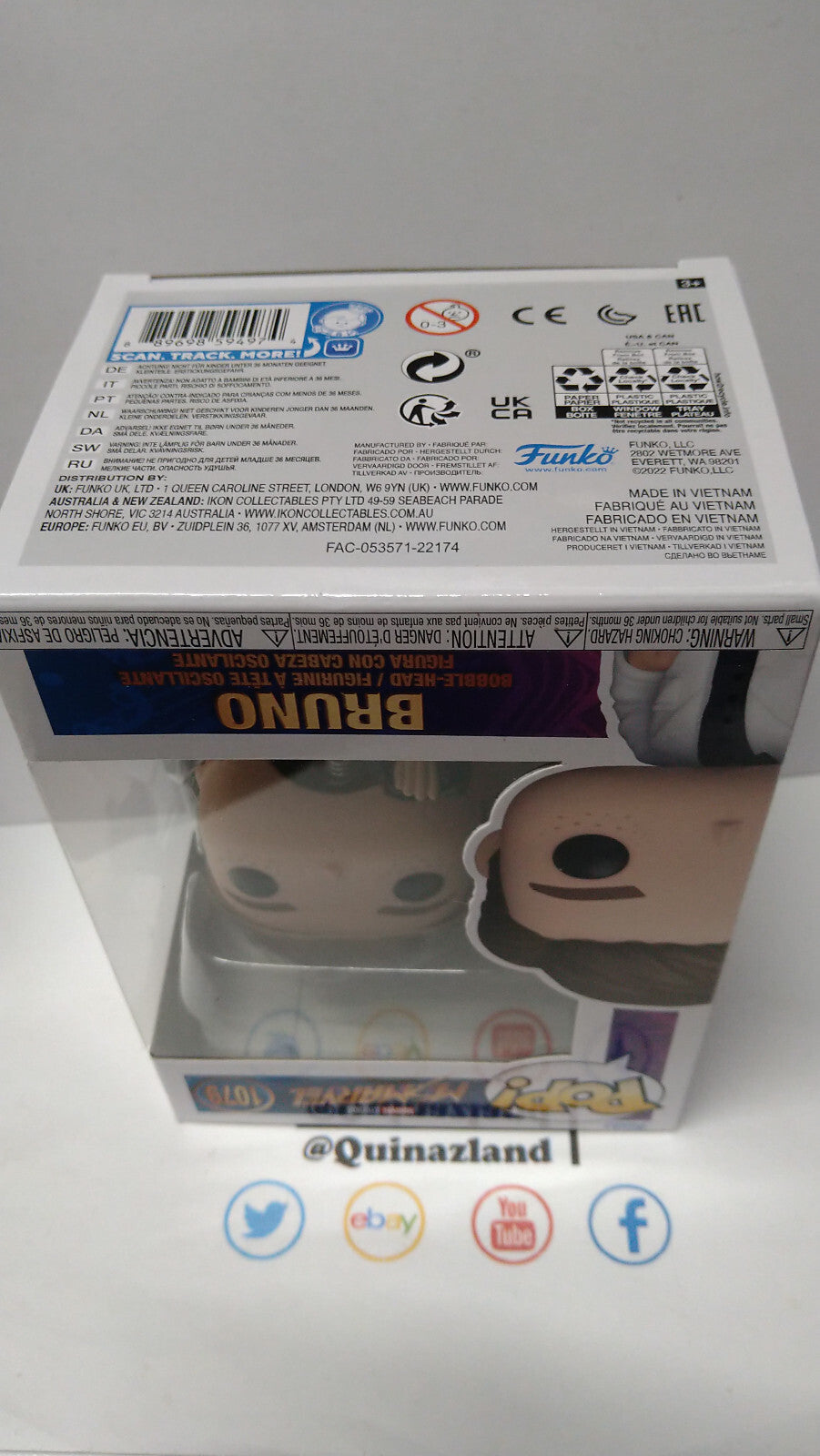 Funko Pop! Miss Marvel 1079 Bruno (F40)