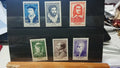 lot 6 Timbres France Personnages célèbres  du XVème au XXème siècle 1956