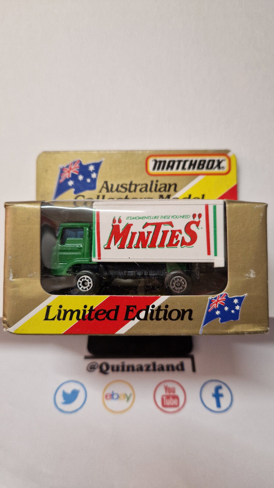 Matchbox Exclusive australie Delivery truck minties  (NP38)