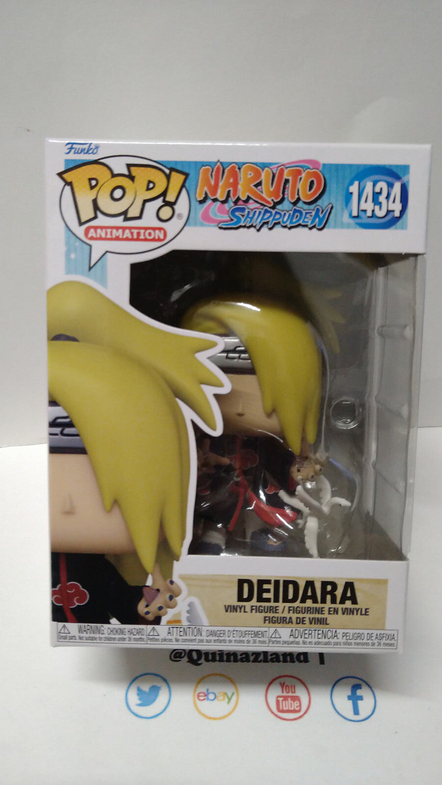 Funko Pop!  NARUTO Animation N° 1434 Deidara (F12)