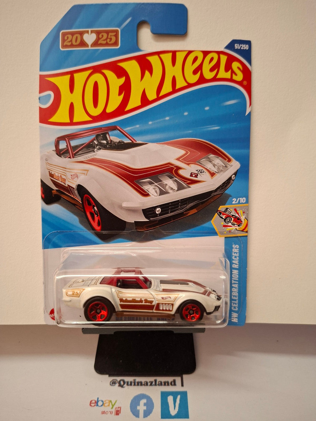 Hot Wheels '69 Corvette racer   2025-051 (NP05)