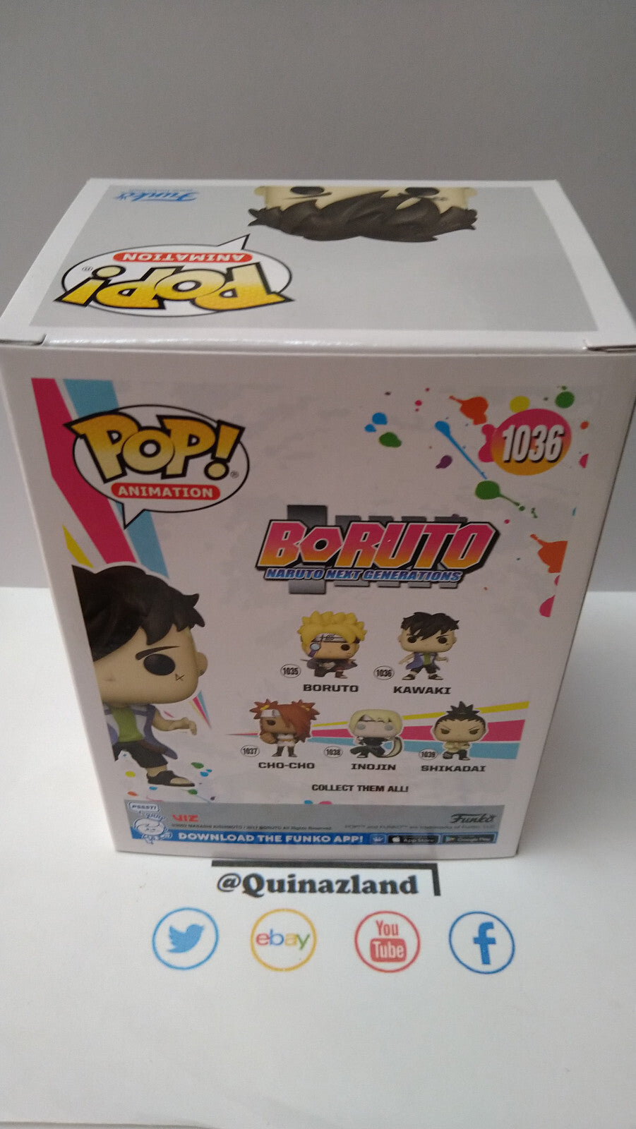 Funko Pop! BORUTO 1036 Kawaki (F2)