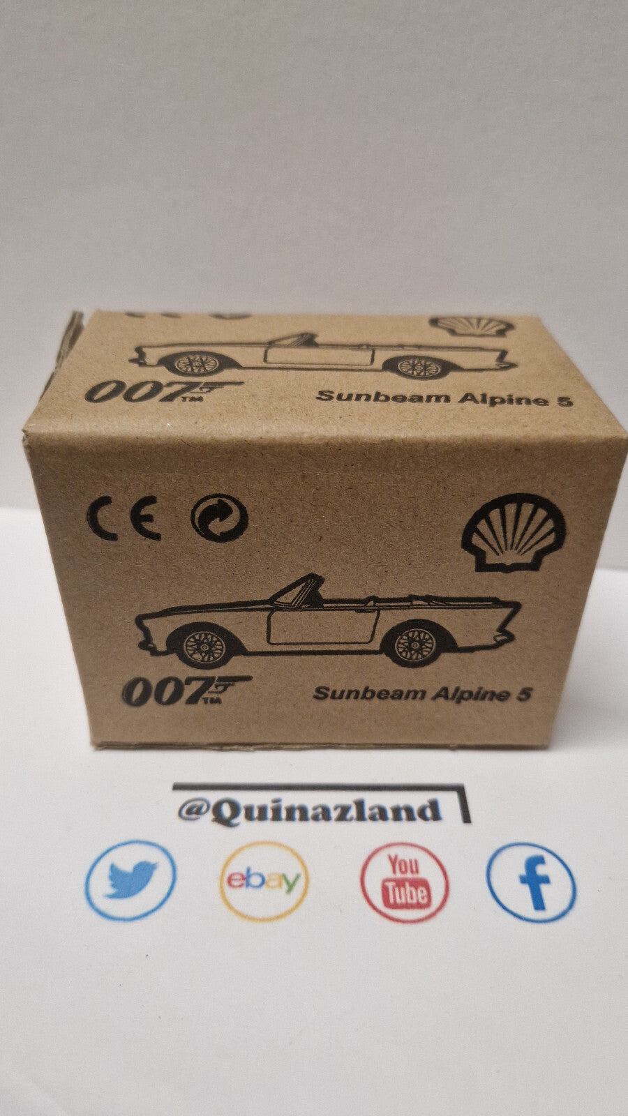 Promo Shell James Bond 007 dr. no Sunbeam alpine 5 (NP17)