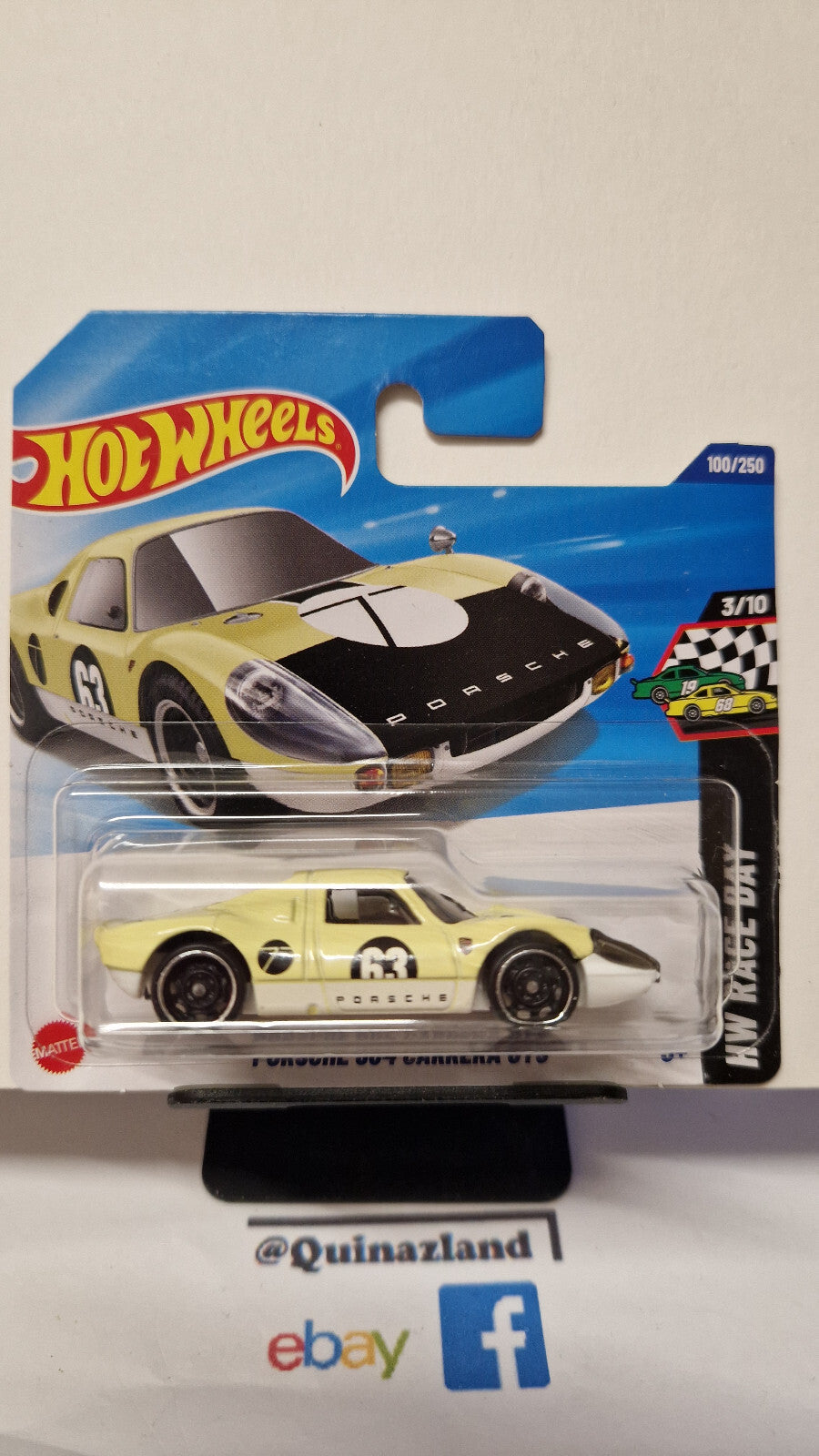 Hot Wheels Porsche 904 carrera GTS   2025-100 (NP23)