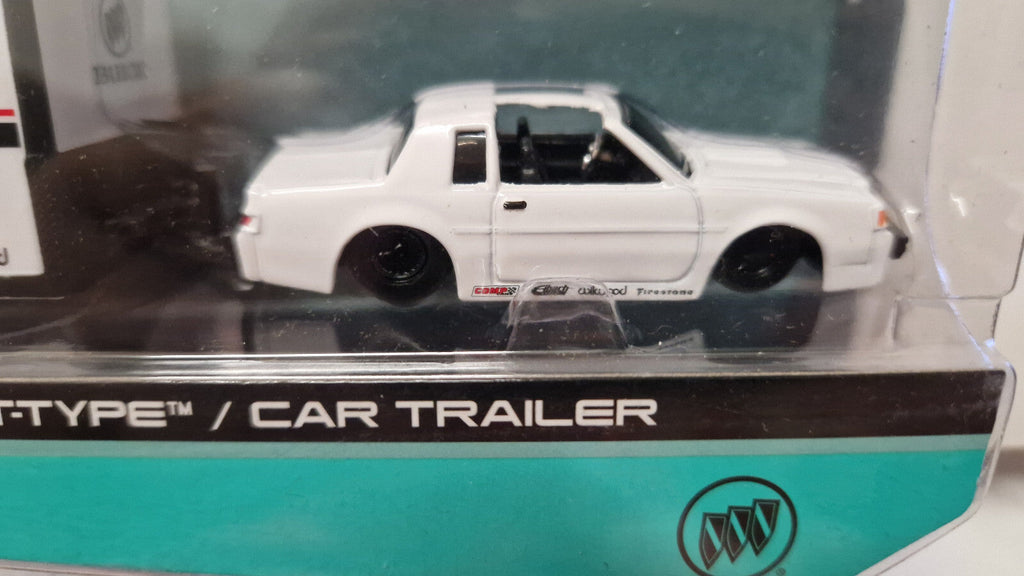 Maisto Design Tow & Go 1987 Buick Regal with T-Type Car Trailer (CT06)
