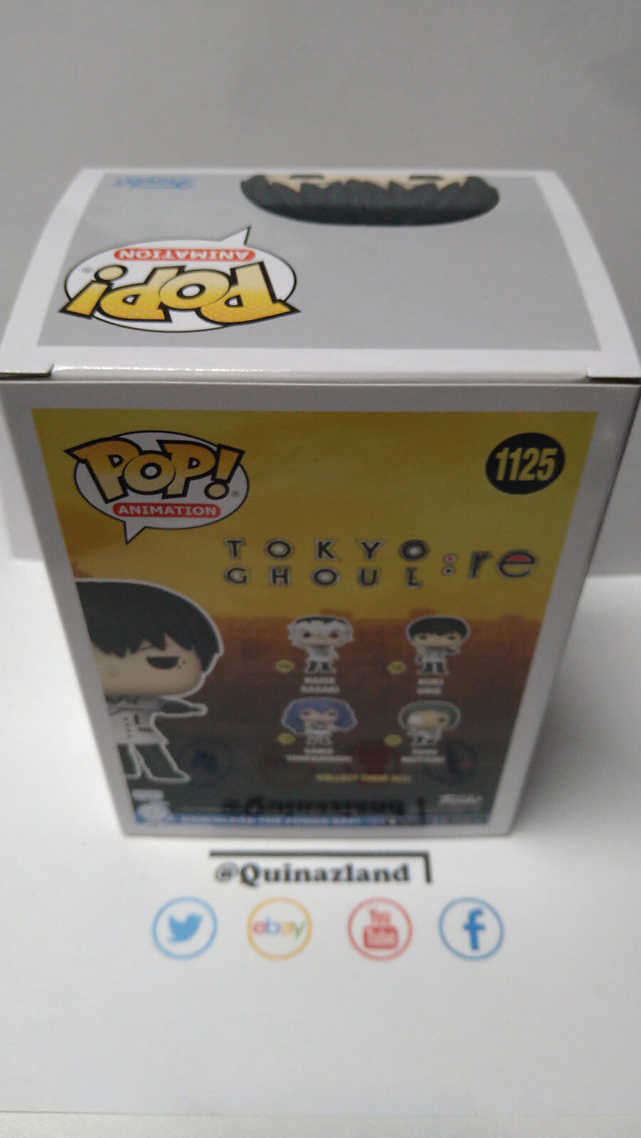 Funko Pop! TOKYO GHOULS:RE  1125 Kuki Urie (FU21)