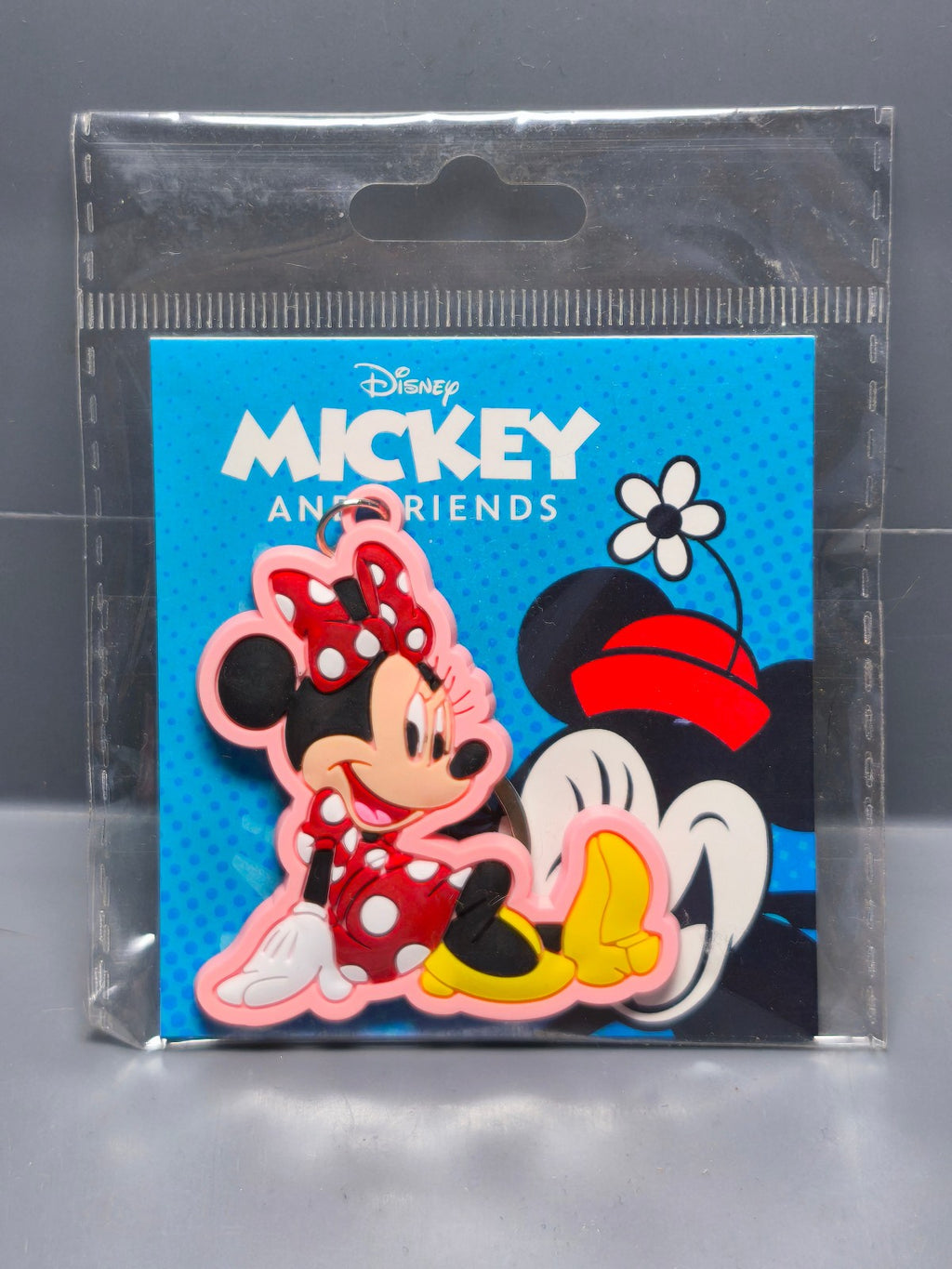 Porte clé silicone Mickey & Fiends Minnie  (Cart)