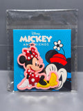 Porte clé silicone Mickey & Fiends Minnie  (Cart)