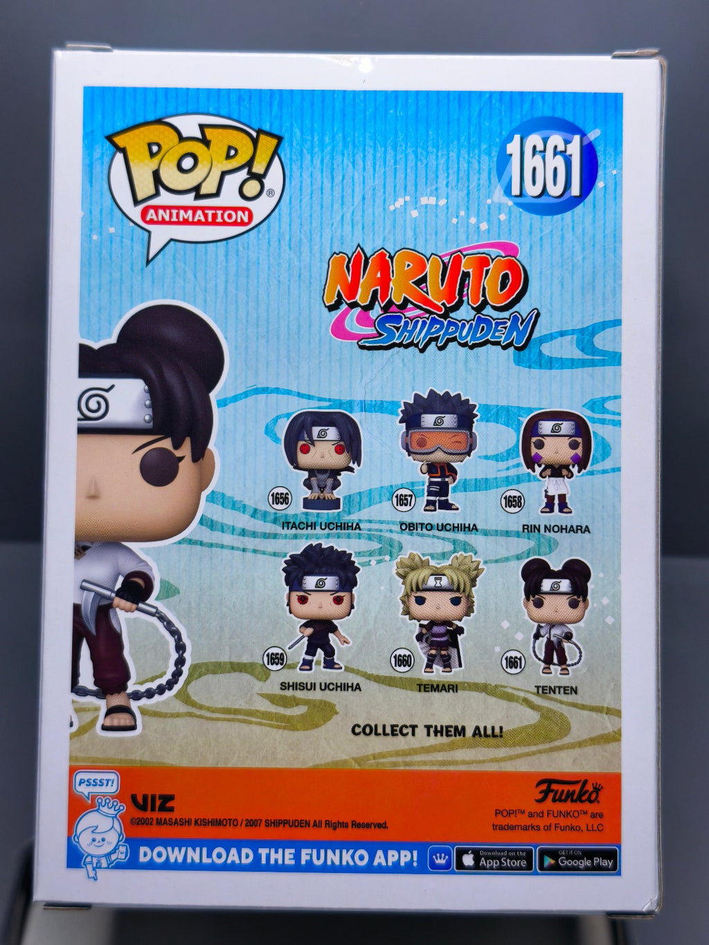Funko Pop! Naruto Shippuden Animation N° 1661 Tenten (F17)