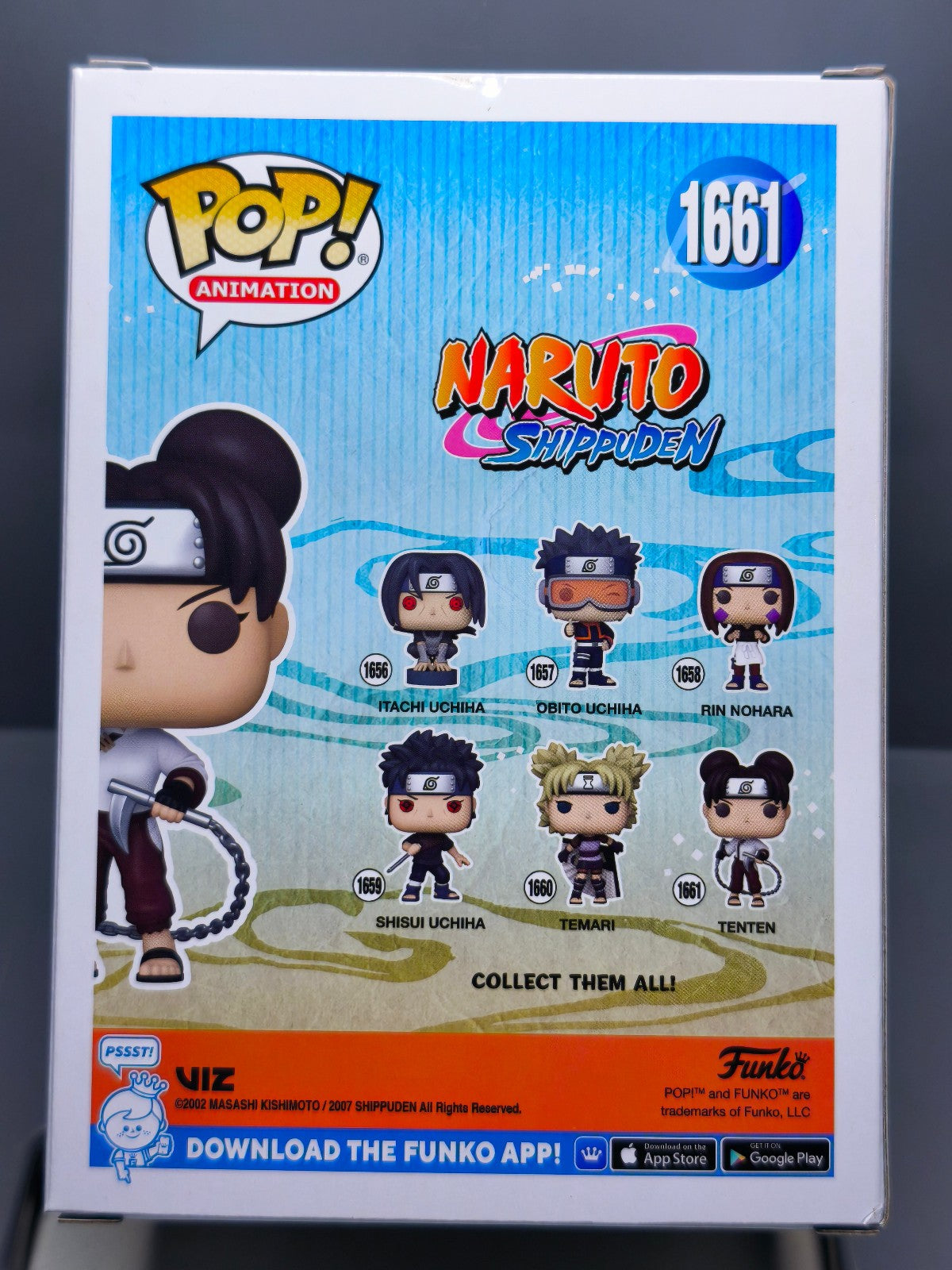 Funko Pop! Naruto Shippuden Animation N° 1661 Tenten (F17)