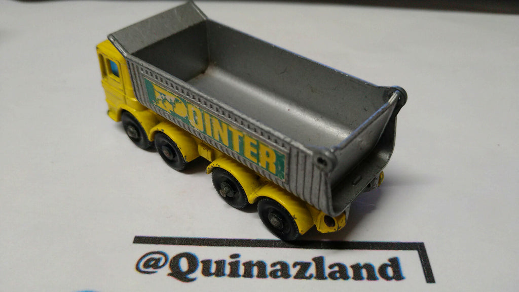Matchbox 8 wheel pointer tipper Made in england by lesney (A13)