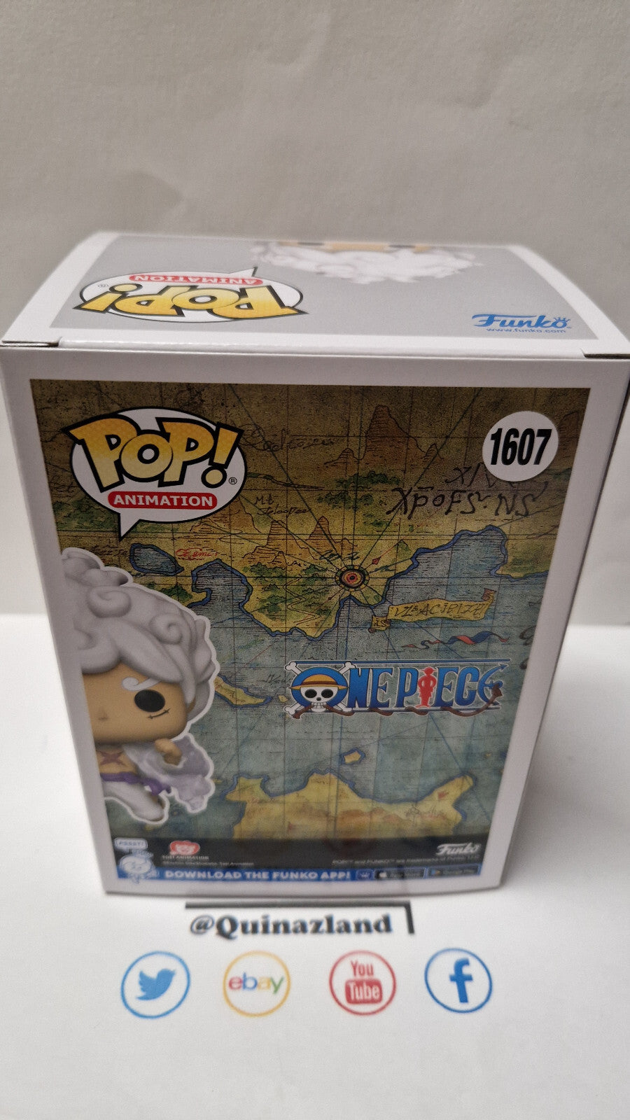 Funko Pop! ONE PIECE POP Animation N° 1607 Luffy Gear (F10)
