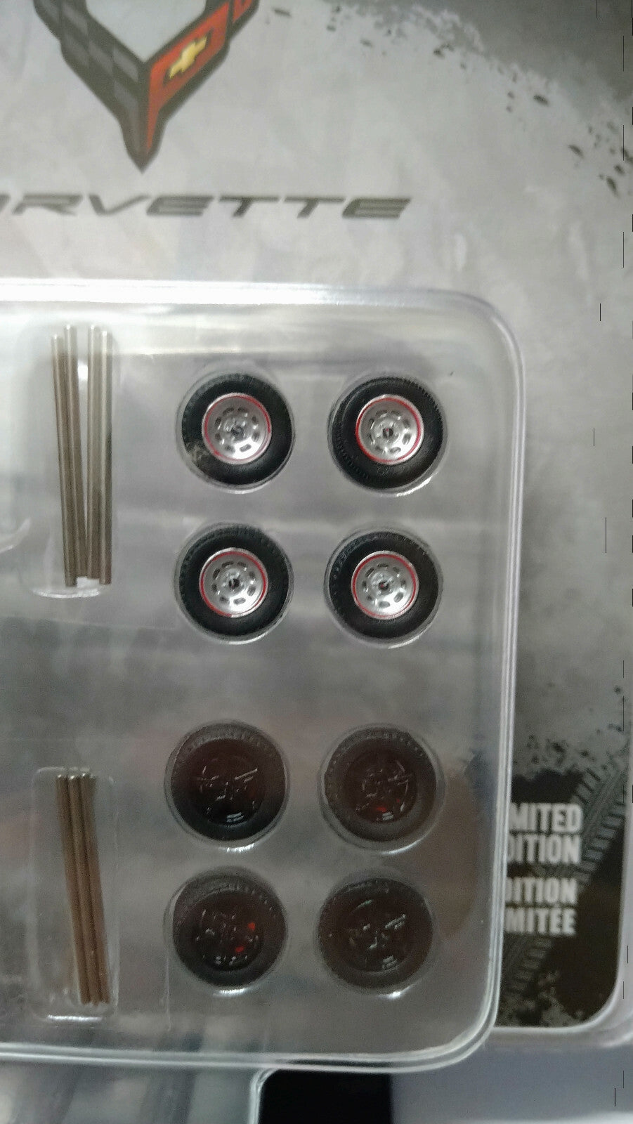 Greenlight  Wheel & Tires Packs Corvette set de jantes (NG75)