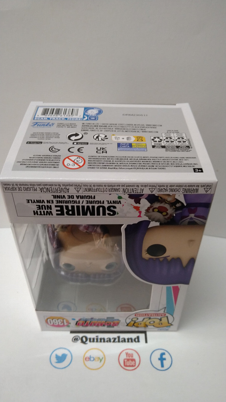 Funko Pop! BORUTO POP Animation N° 1360 Sumire avec Nue (F39)