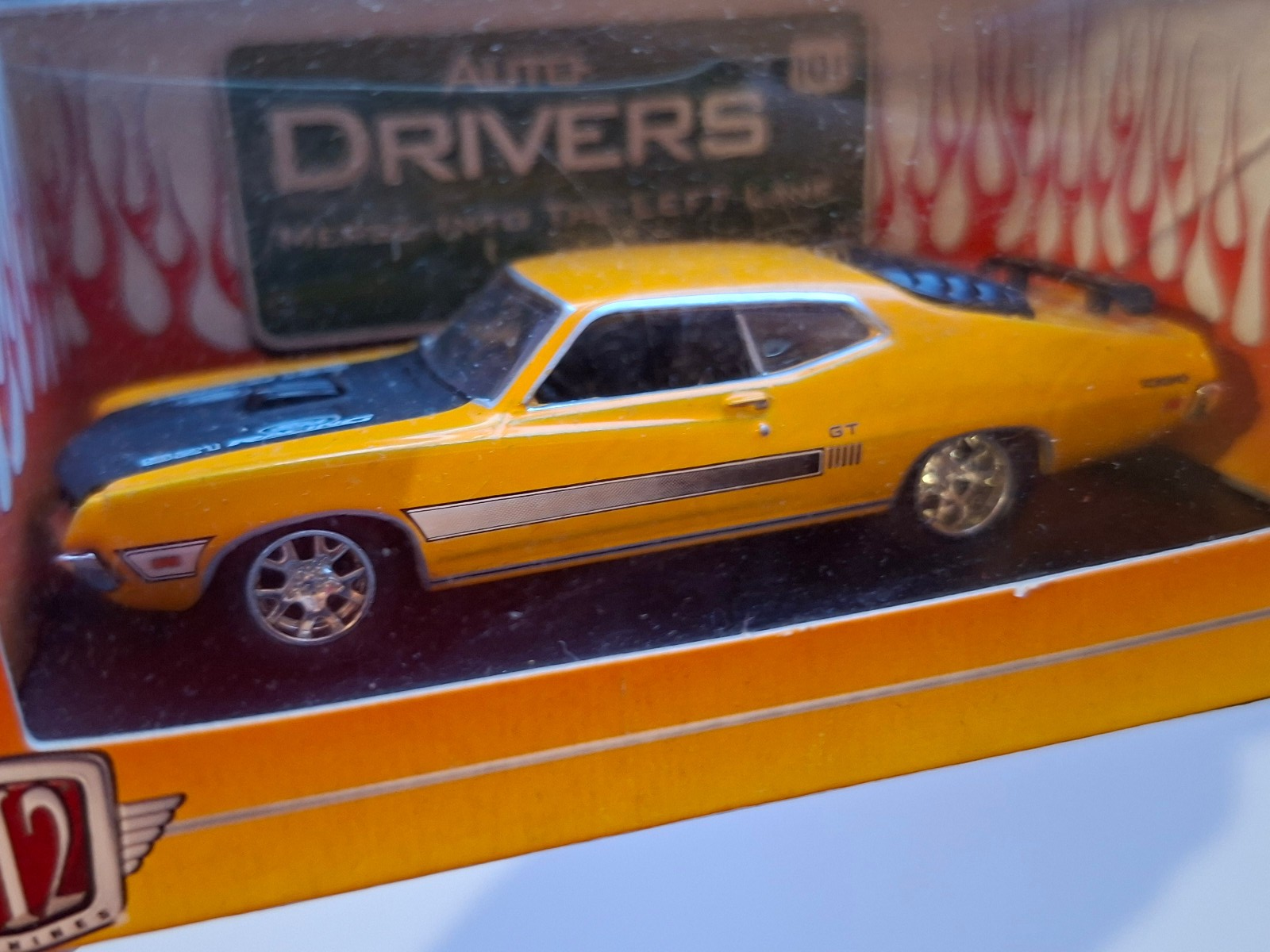 M2 Machines 2010 Auto-Drivers série 5 1970 Ford Torino GT (NP31)