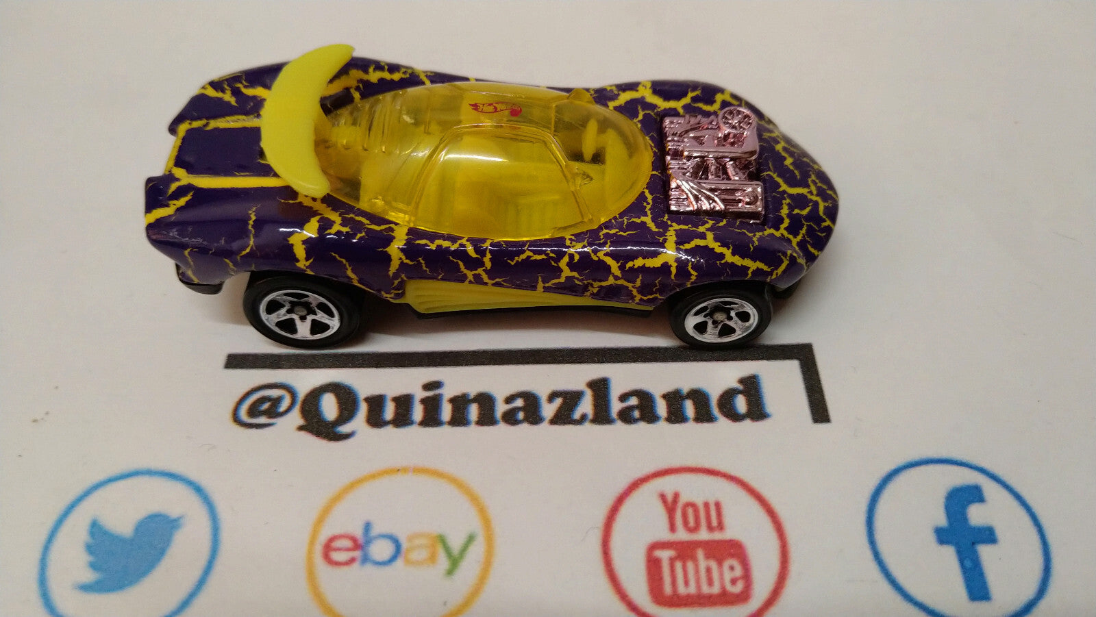 Hot Wheels Flashfire version 5sp craquelures grosses 1995-284 (A37)