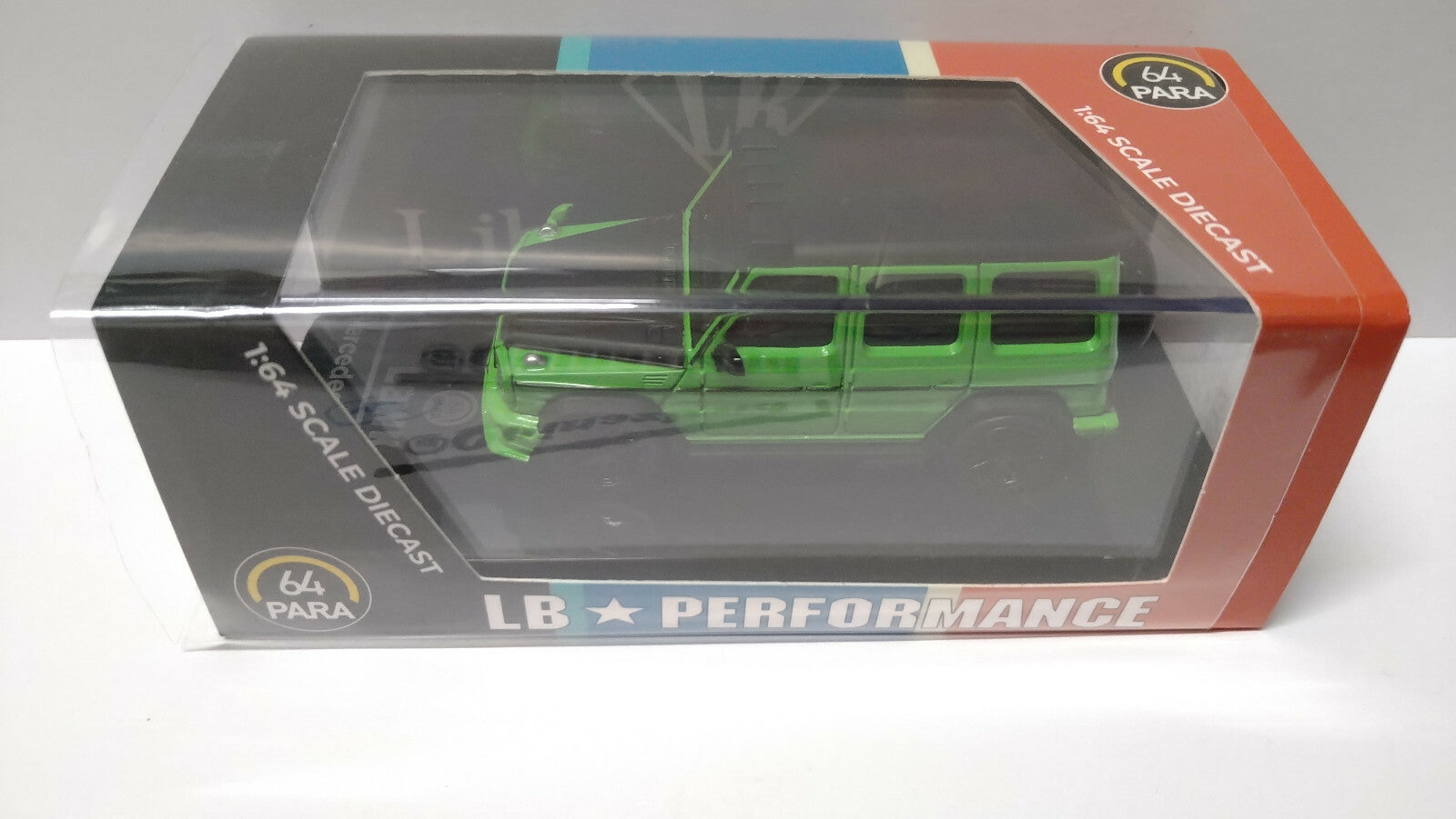 Para64 Liberty Walk Mercedes AMG G63 Left Hand Drive, alien green (CP16)